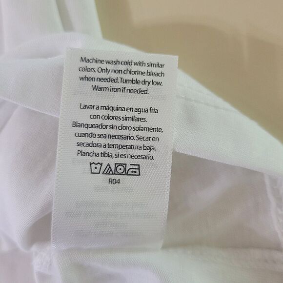 Time and Tru Women's Essential Short Sleeve V-Neck T-Shirt - Picture 11 of 12